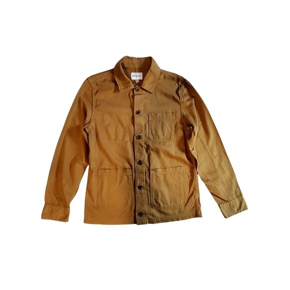 Goodfellow & Co Mens Brown Utility Jacket Size M CottonButton-up front design - Picture 1 of 8